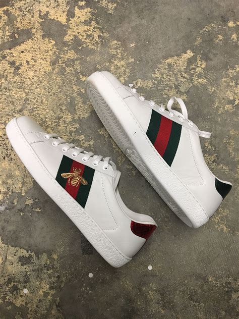 gucci shoes red and blue|gucci ace bee sneaker.